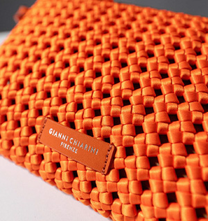 GIANNI Chiarini πλεκτό clutch