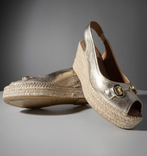 Pee-Toe wedge slingbacks SEBAS