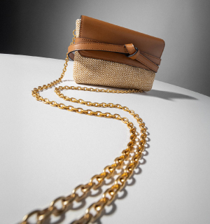 Raffia tote τσάντα Gianni Chiarini Firenze 