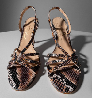 Pee-Toe wedge slingbacks SEBAS